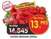 Promo Harga Daging Rendang Sapi Spesial per 100 gr - Superindo