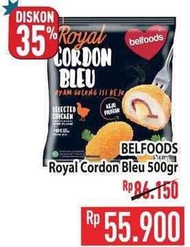 Promo Harga Belfoods Royal Nugget Cordon Bleu 500 gr - Hypermart