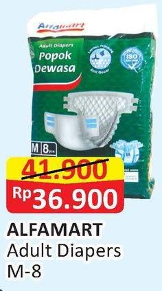 Promo Harga Alfamart Adult Diapers M8  - Alfamart