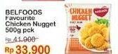 Promo Harga Belfoods Nugget Chicken Nugget 500 gr - Indomaret