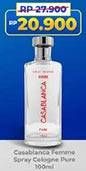 Promo Harga Casablanca Spray Cologne Glass Femme Pure 100 ml - Indomaret