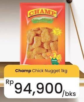 Promo Harga Champ Nugget Chicken Nugget 1000 gr - Carrefour