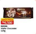 Promo Harga NISSIN Wafers Chocolate 125 gr - Alfamart