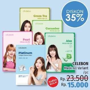 Promo Harga CELEBON Masker Wajah All Variants  - LotteMart
