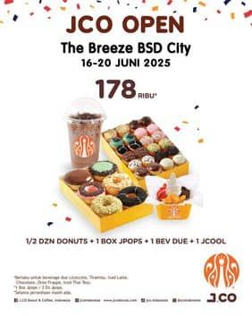 Promo Harga The Breeze BSD CIty  - JCO