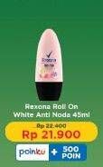 Promo Harga REXONA Deo Roll On Advanced Whitening + Anti Noda 50 ml - Indomaret