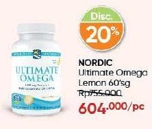 Promo Harga Nordic Naturals Complete Omega 369 Lemon 60 pcs - Guardian