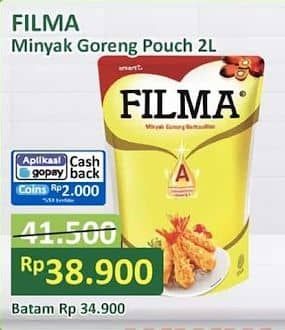 Promo Harga Filma Minyak Goreng 2000 ml - Alfamart