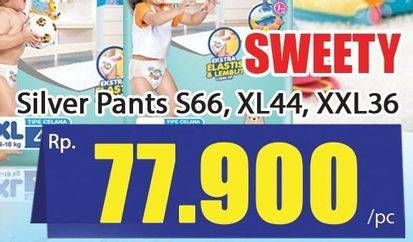 Promo Harga Sweety Silver Pants S66, XL44, XXL36  - Hari Hari