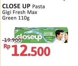 Promo Harga Close Up Pasta Gigi Everfresh Menthol Fresh 110 gr - Alfamidi