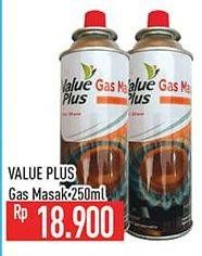 Promo Harga Value Plus Gas Masak 250 ml - Hypermart