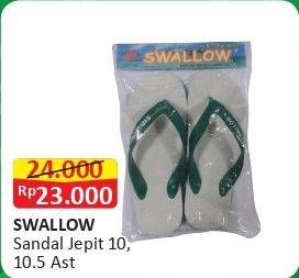 Promo Harga SUN SWALLOW Sandal Jepit 10, 10.5  - Alfamart