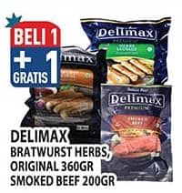 Harga Delimax Bratwusrt/Smoked Beef