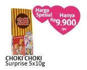 Promo Harga CHOKI-CHOKI Coklat Surprise per 5 pcs 10 gr - Alfamidi
