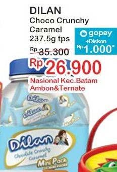Promo Harga Dilan Chocolate Crunchy Cream Caramel 237 gr - Indomaret