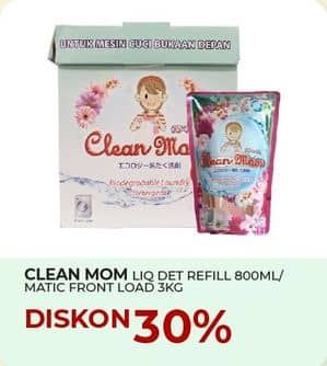 Promo Harga CLEAN MOM Biodegradable Laundry Detergent  - Yogya