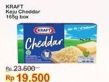 Promo Harga KRAFT Cheese Cheddar 165 gr - Indomaret