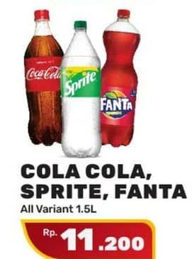Promo Harga Coca Cola, Sprite, Fanta  - Yogya