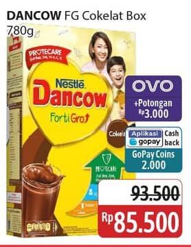 Promo Harga Dancow FortiGro Susu Bubuk Instant Cokelat 800 gr - Alfamidi