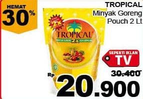 Promo Harga TROPICAL Minyak Goreng 2 ltr - Giant