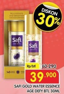Promo Harga Safi Age Defy Gold Water Essence 30 ml - Superindo