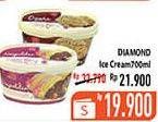 Promo Harga DIAMOND Ice Cream 700 ml - Hypermart