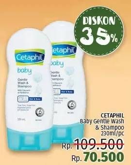 Promo Harga CETAPHIL Baby Gentle Wash & Shampoo 230 ml - LotteMart