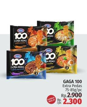 Promo Harga GAGA 100 Extra Pedas 75 gr - LotteMart