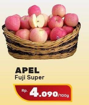 Promo Harga Apel Fuji Super per 100 gr - Yogya