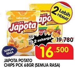 Promo Harga JAPOTA Potato Chips All Variants 68 gr - Superindo