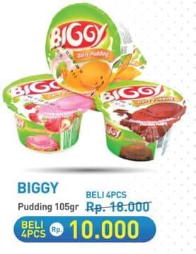 Promo Harga Biggy Dairy Pudding 105 gr - Hypermart