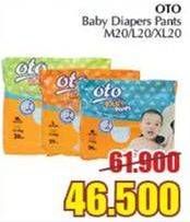 Promo Harga OTO Baby Pants M20, L20, XL20  - Giant