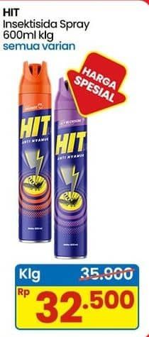Promo Harga HIT Aerosol All Variants 600 ml - Indomaret