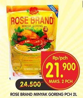 Promo Harga ROSE BRAND Minyak Goreng 2 ltr - Superindo