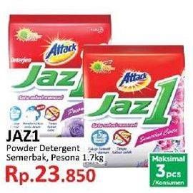 Promo Harga ATTACK Jaz1 Detergent Powder 1700 gr - Yogya
