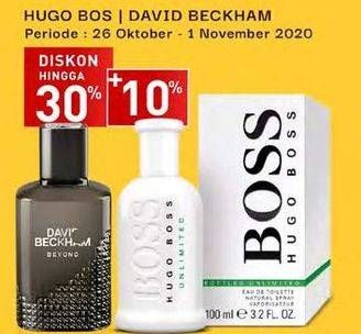 Promo Harga HUGO BOSS, DAVID BECKHAM  - Carrefour