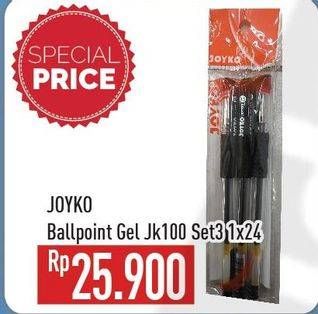 Promo Harga JOYKO Ballpoint JK100  - Hypermart