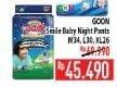 Promo Harga Goon Smile Baby Night Pants M34, L30, XL26  - Hypermart