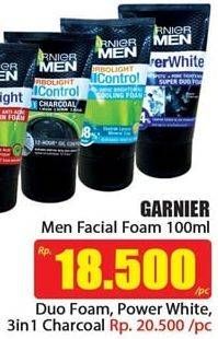 Promo Harga Garnier Men Facial Foam  - Hari Hari