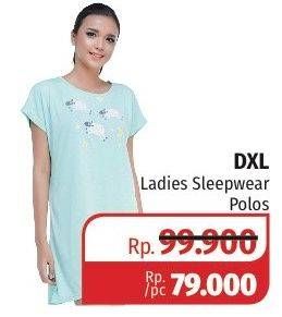 Promo Harga DXL Ladies Sleepwear Polos  - Lotte Grosir