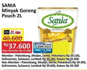 Promo Harga Sania Minyak Goreng 2000 ml - Alfamart