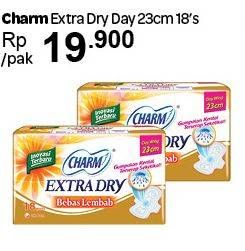 Promo Harga Charm Extra Dry Day Wing 23cm 18 pcs - Carrefour