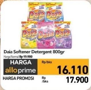 Promo Harga Daia Deterjen Bubuk 800 gr - Carrefour