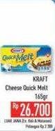 Promo Harga KRAFT Quick Melt 165 gr - Hypermart