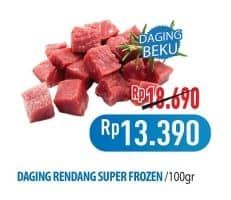 Promo Harga Daging Rendang Sapi per 100 gr - Hypermart