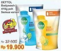 Promo Harga DETTOL Body Wash Cool, Fresh 410 ml - Indomaret