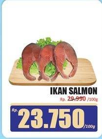 Promo Harga Salmon per 100 gr - Hari Hari