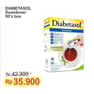 Promo Harga Diabetasol Sweetener per 50 sachet 1 gr - Indomaret