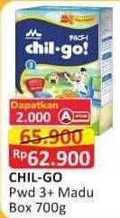 Promo Harga MORINAGA Chil Go Bubuk 3+ Madu 700 gr - Alfamart