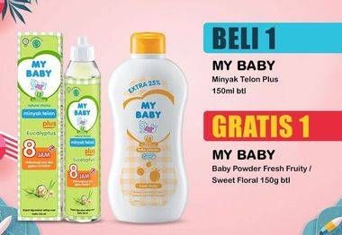 Promo Harga MY BABY Minyak Telon Plus 150 ml - Indomaret
